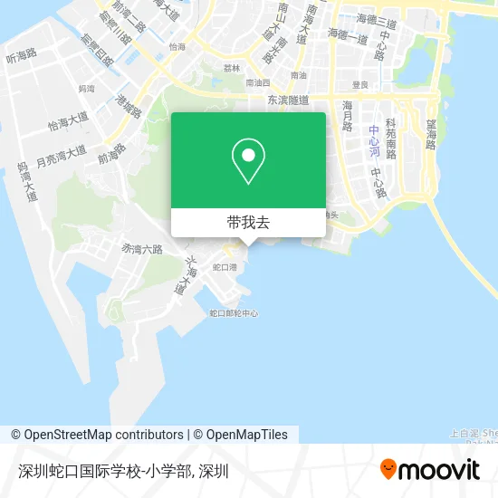 深圳蛇口国际学校-小学部地图