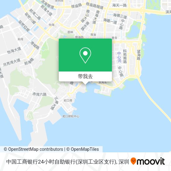 中国工商银行24小时自助银行(深圳工业区支行)地图
