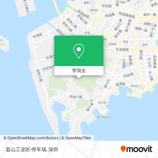 荔山工业区-停车场地图