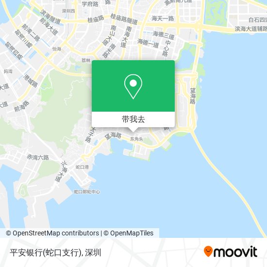 平安银行(蛇口支行)地图