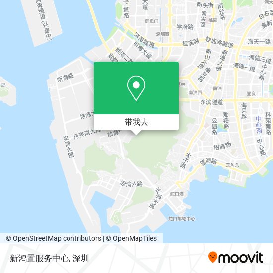 新鸿置服务中心地图