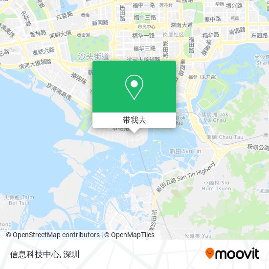 信息科技中心地图