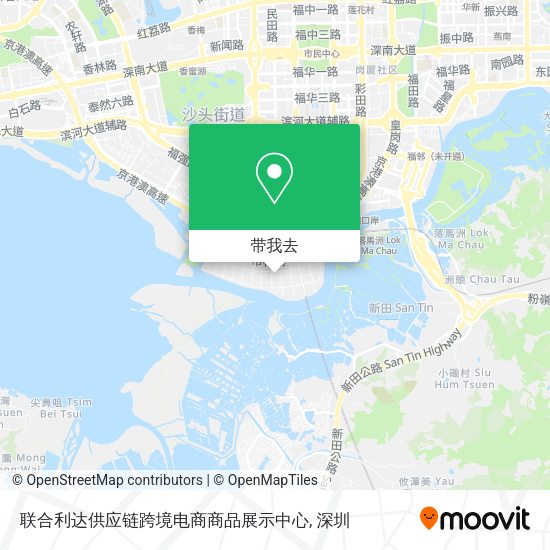 联合利达供应链跨境电商商品展示中心地图