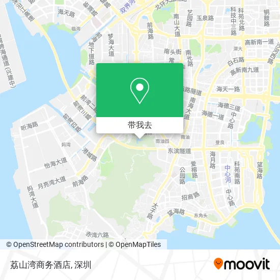 荔山湾商务酒店地图