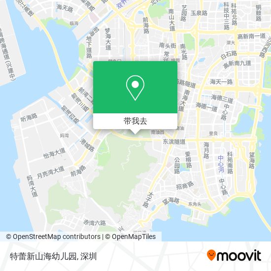 特蕾新山海幼儿园地图