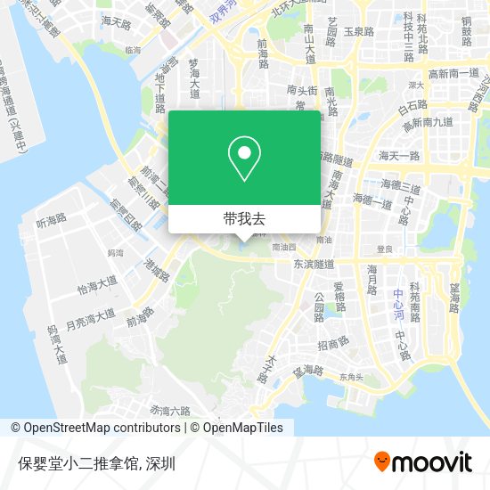 保婴堂小二推拿馆地图