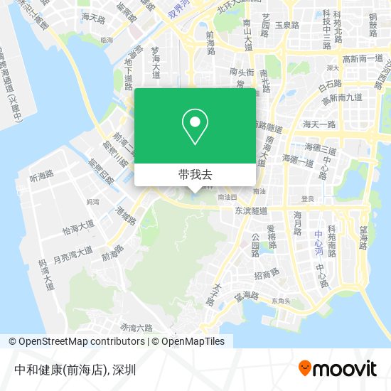 中和健康(前海店)地图
