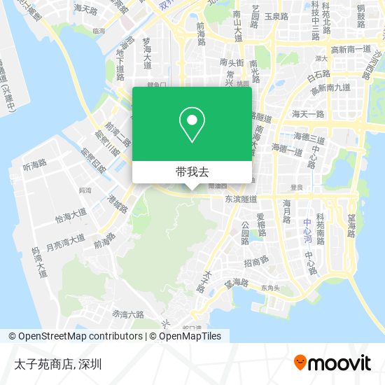 太子苑商店地图