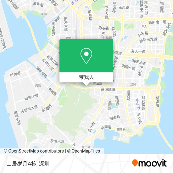 山居岁月A栋地图