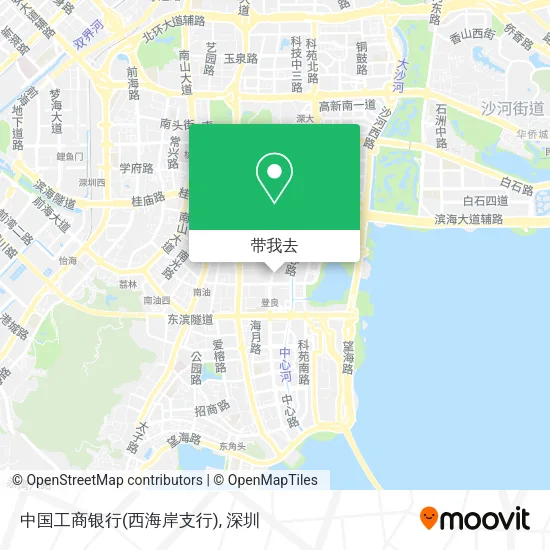 中国工商银行(西海岸支行)地图