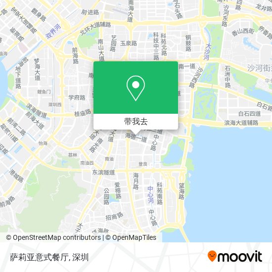 萨莉亚意式餐厅地图
