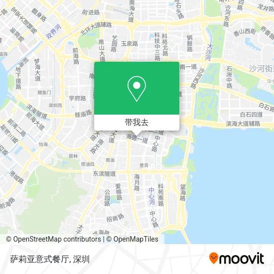 萨莉亚意式餐厅地图