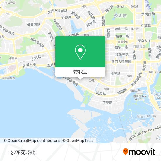 上沙东苑地图
