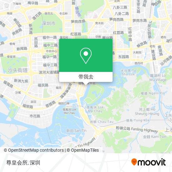 尊皇会所地图