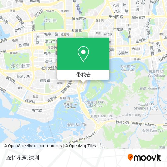 廊桥花园地图
