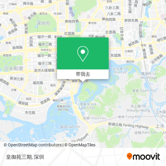 皇御苑三期地图
