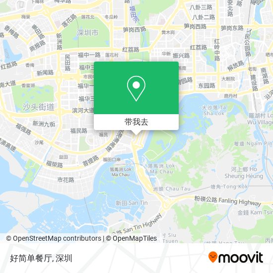 好简单餐厅地图