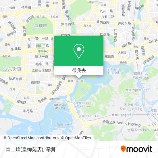 煌上煌(皇御苑店)地图