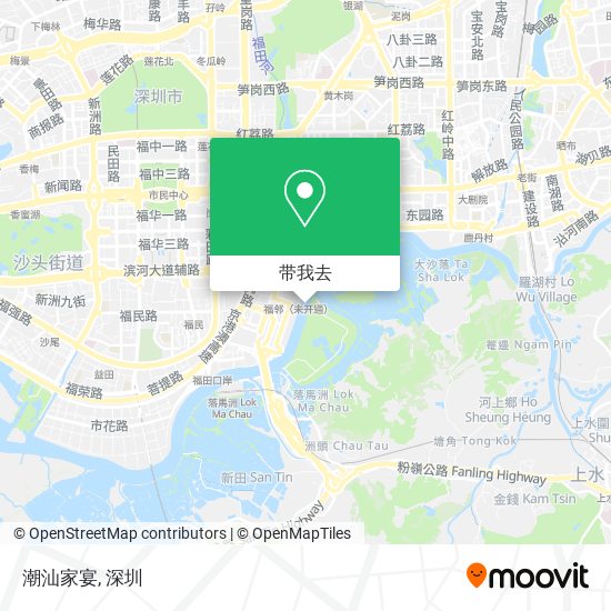 潮汕家宴地图