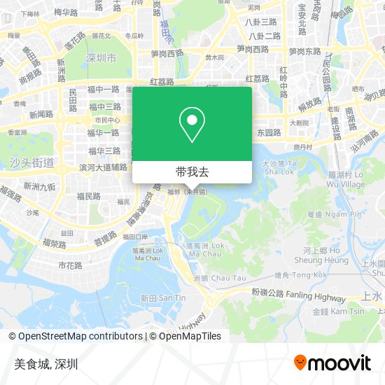 美食城地图