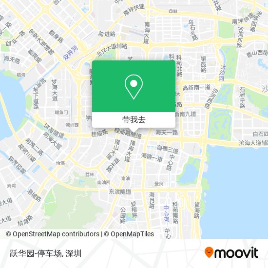跃华园-停车场地图