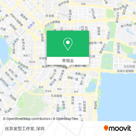 丝异发型工作室地图