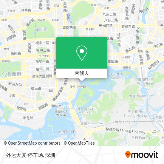外运大厦-停车场地图