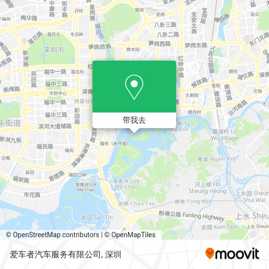 爱车者汽车服务有限公司地图