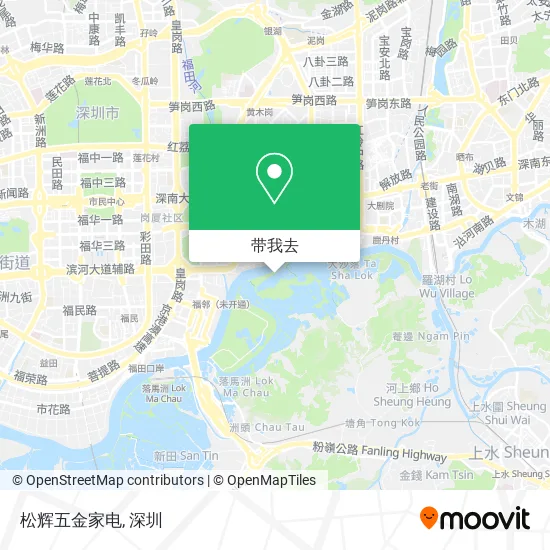 松辉五金家电地图