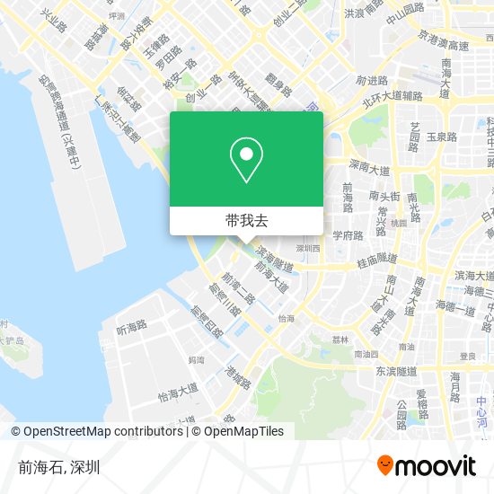 前海石地图