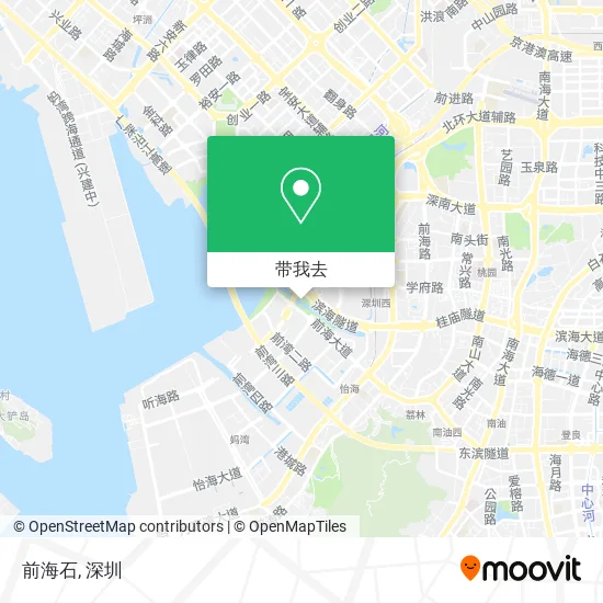 前海石地图