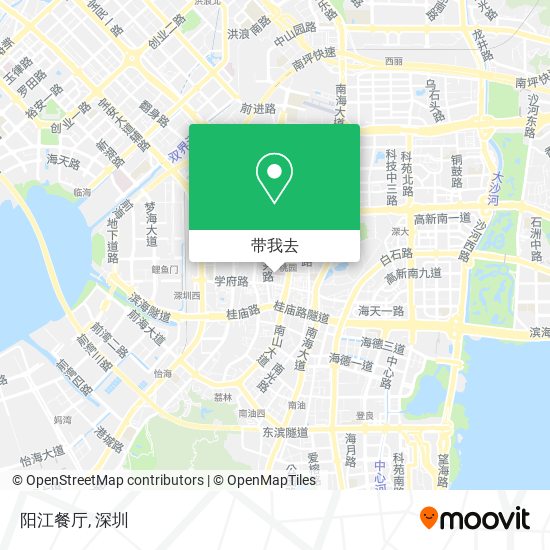 阳江餐厅地图