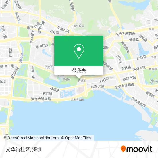 光华街社区地图