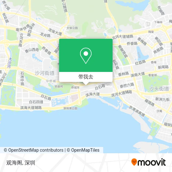 观海阁地图