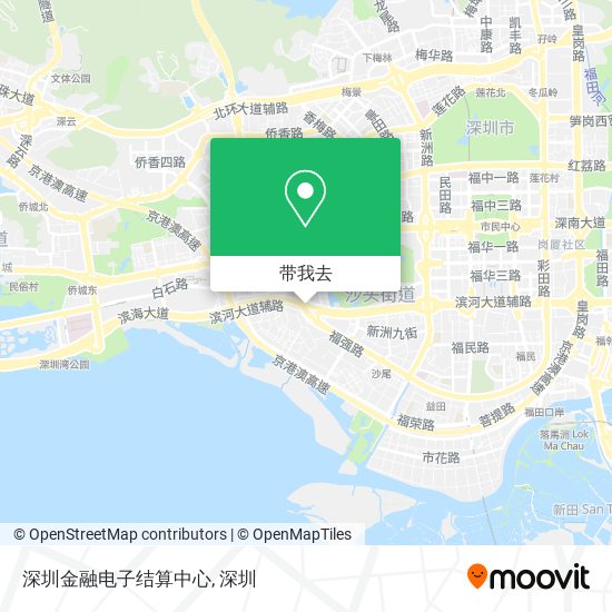 深圳金融电子结算中心地图