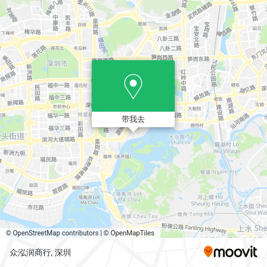 众泓润商行地图