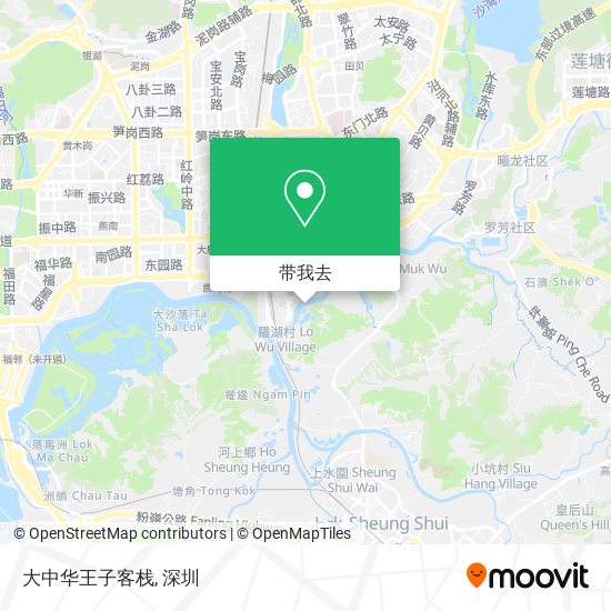 大中华王子客栈地图