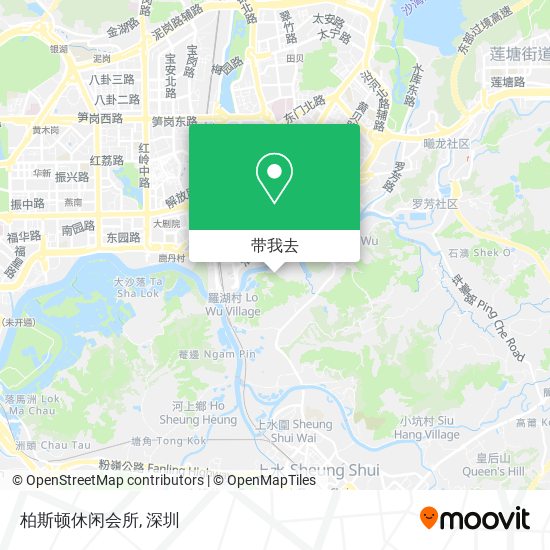 柏斯顿休闲会所地图
