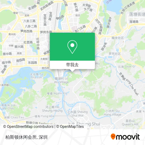 柏斯顿休闲会所地图