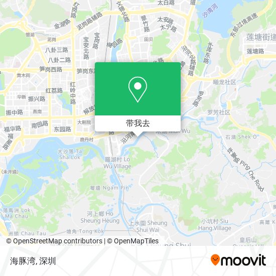 海豚湾地图