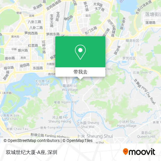 双城世纪大厦-A座地图