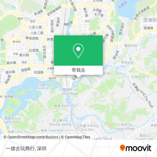 一德古玩商行地图