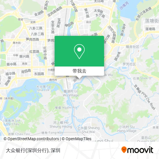 大众银行(深圳分行)地图