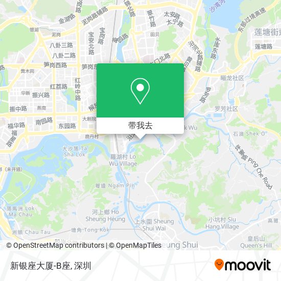 新银座大厦-B座地图