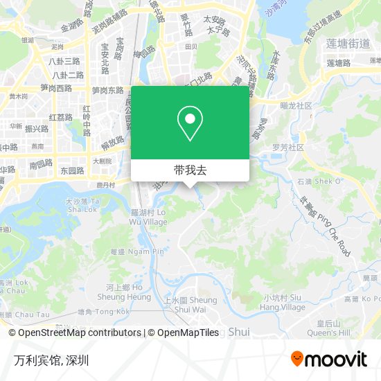 万利宾馆地图