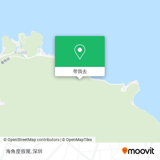 海角度假屋地图