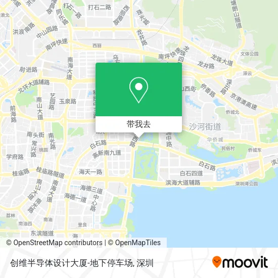 创维半导体设计大厦-地下停车场地图