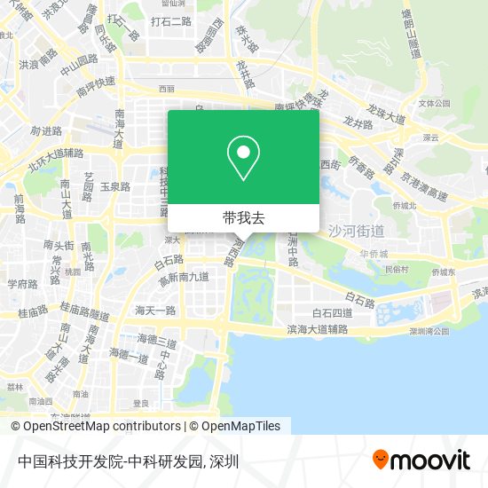 中国科技开发院-中科研发园地图