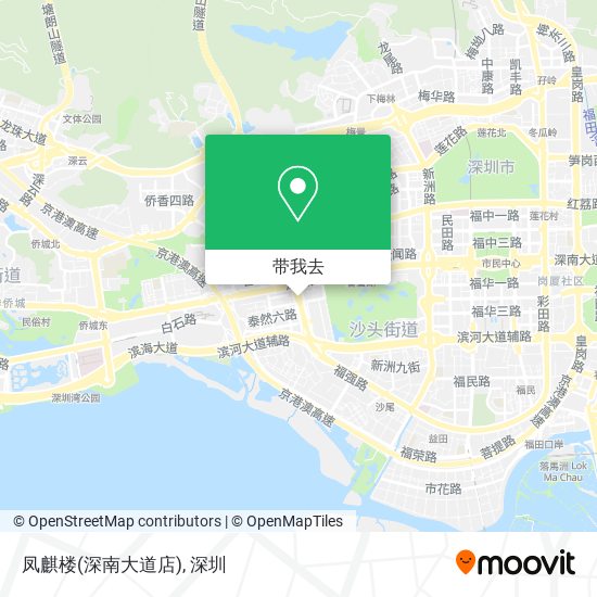 凤麒楼(深南大道店)地图