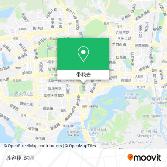 胜容楼地图